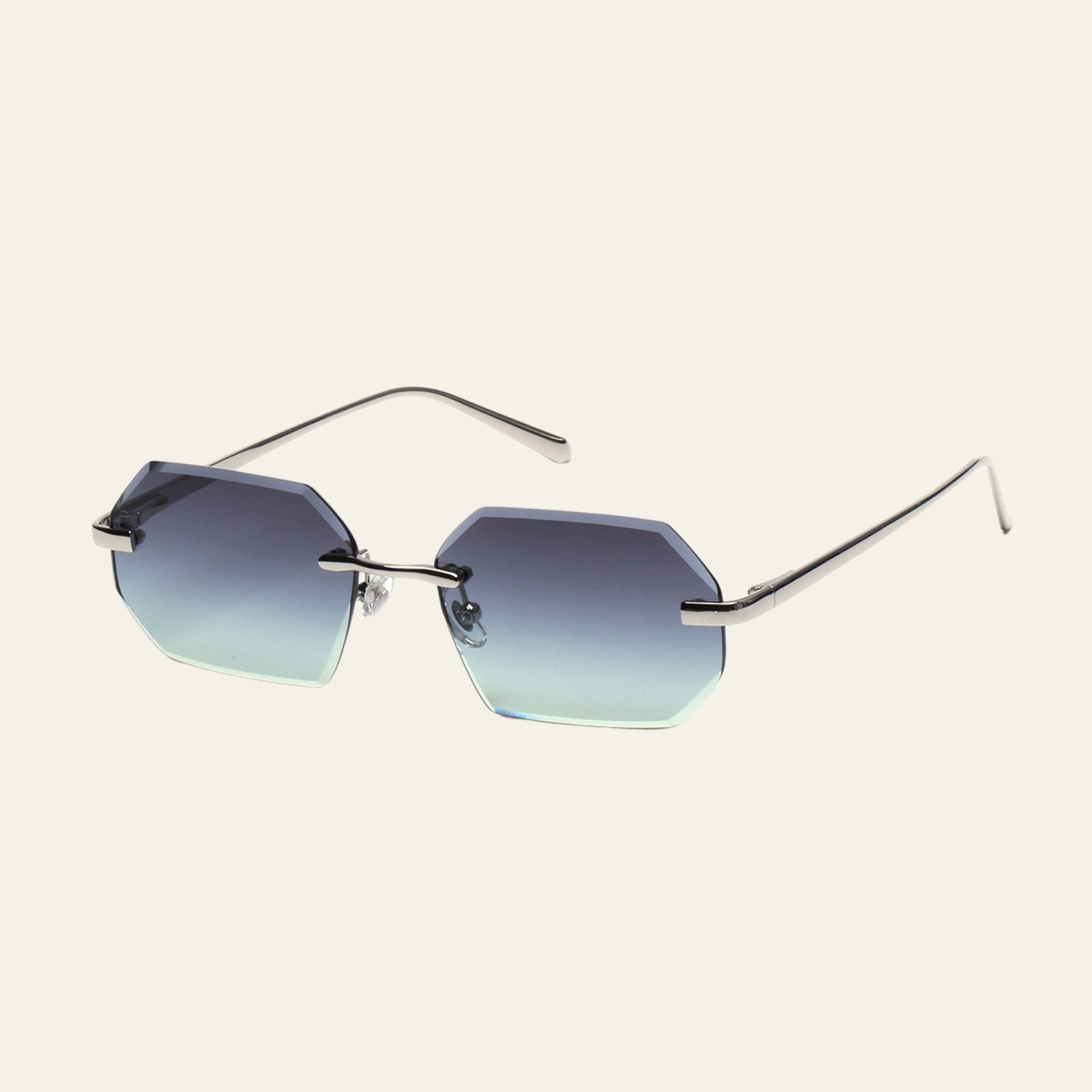 The Positano Eclipse Metal Sunglasses