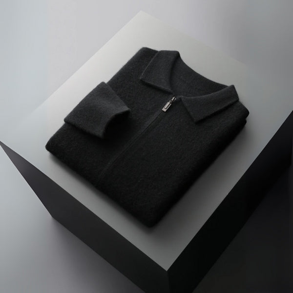 The St. Moritz Cashmere Zip Jacket