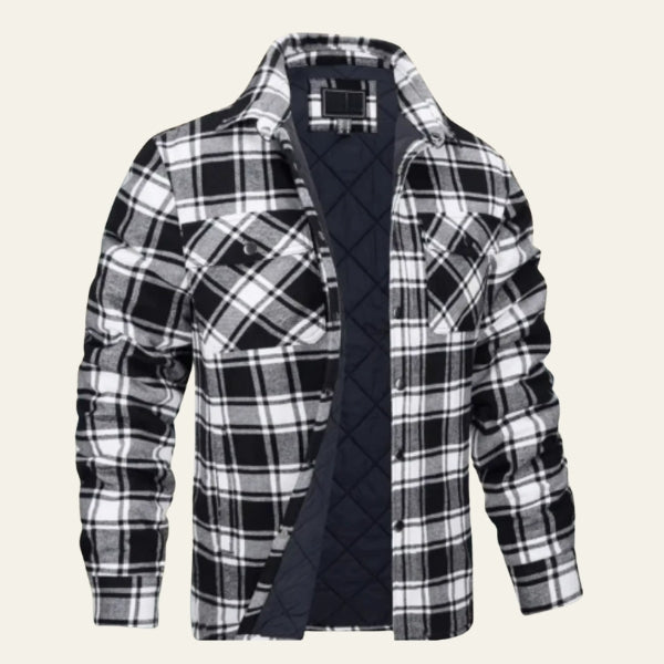 The Lausanne Flannel Lined Shirt Jacket
