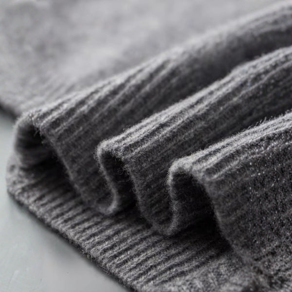 The Bergen Cashmere Zip Knit