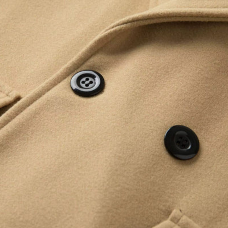 The Salzburg Double-Breasted Overcoat