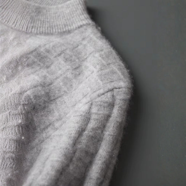 The Oslo Merino Mock Neck Sweater