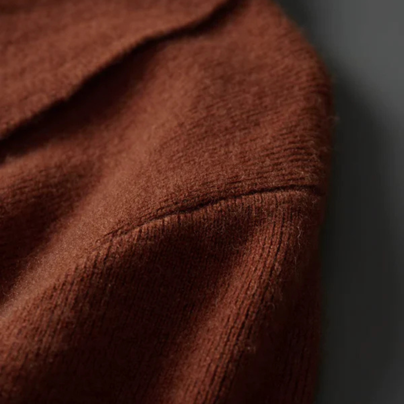 The Vicenza Merino Polo Sweater