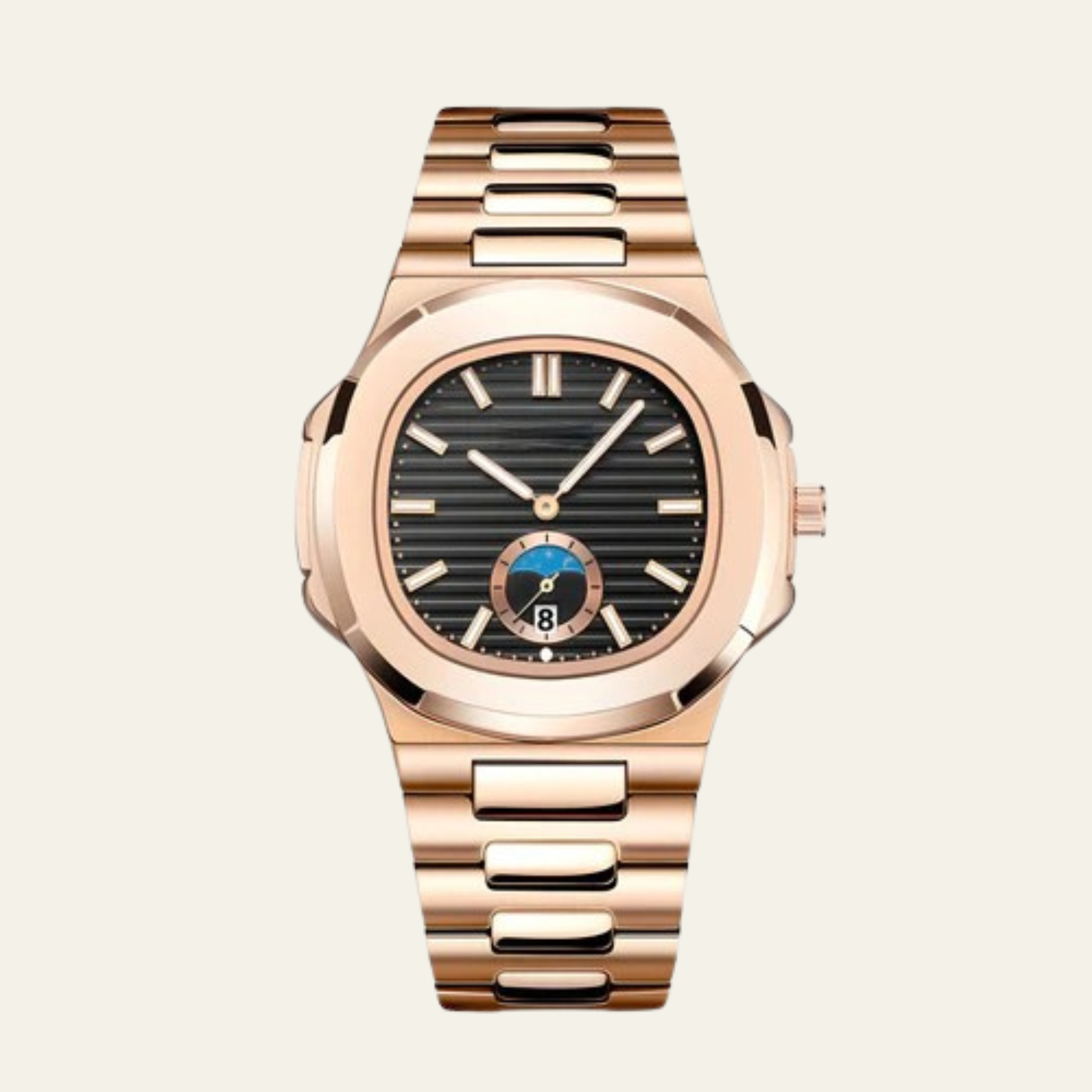 The Toulon Stainless Steel Nautical Watch