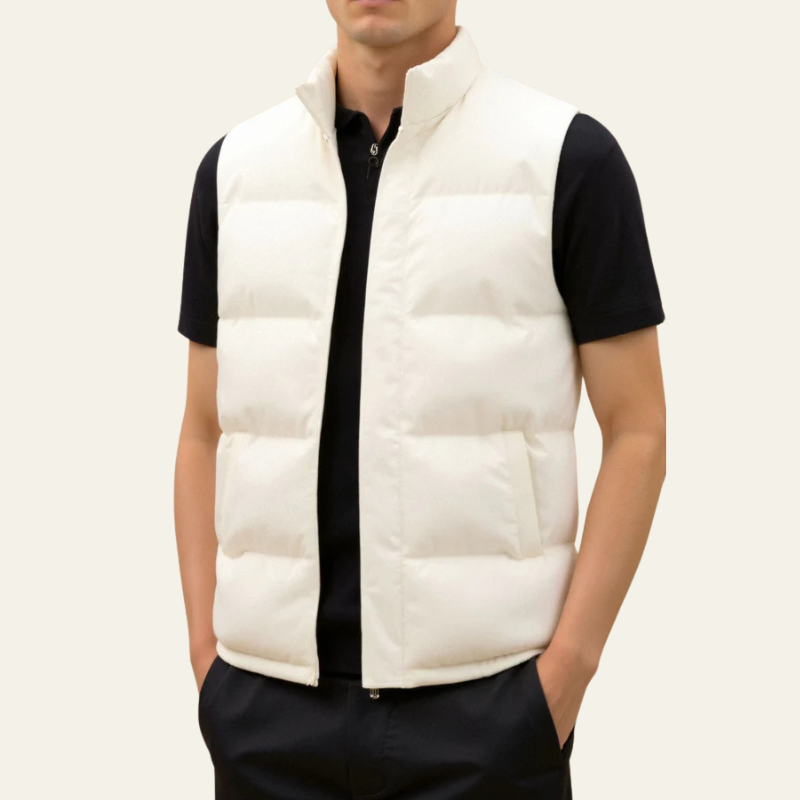 The Lausanne Quilted Puffer Gilet