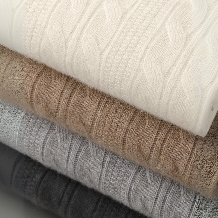 The Salzburg Merino Wool Cable Knit