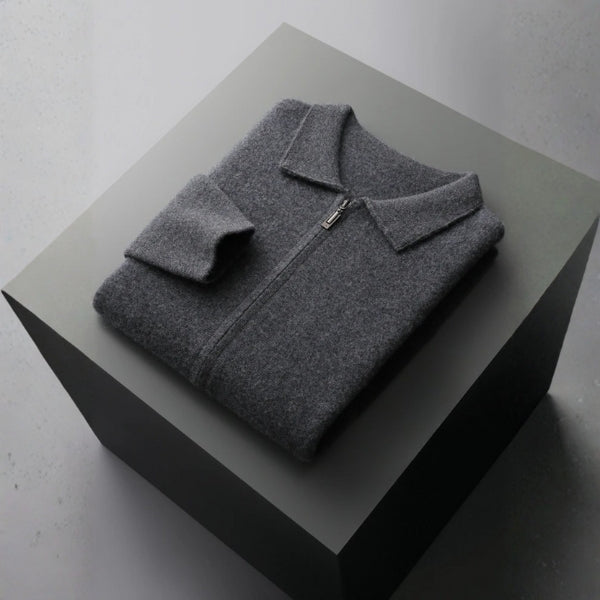 The St. Moritz Cashmere Zip Jacket