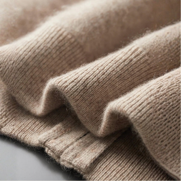 The Lausanne Cashmere Zip Knit