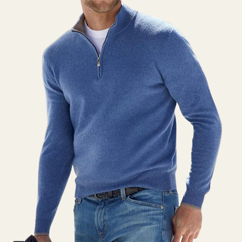 The Catania Quarter-Zip Pullover