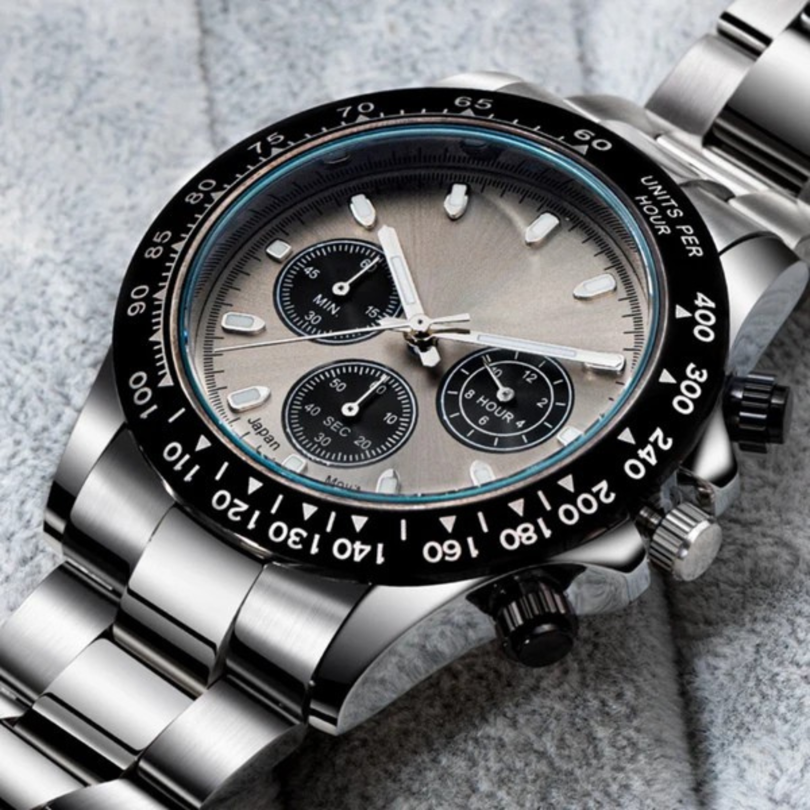 The Lausanne Steel Chronograph Watch