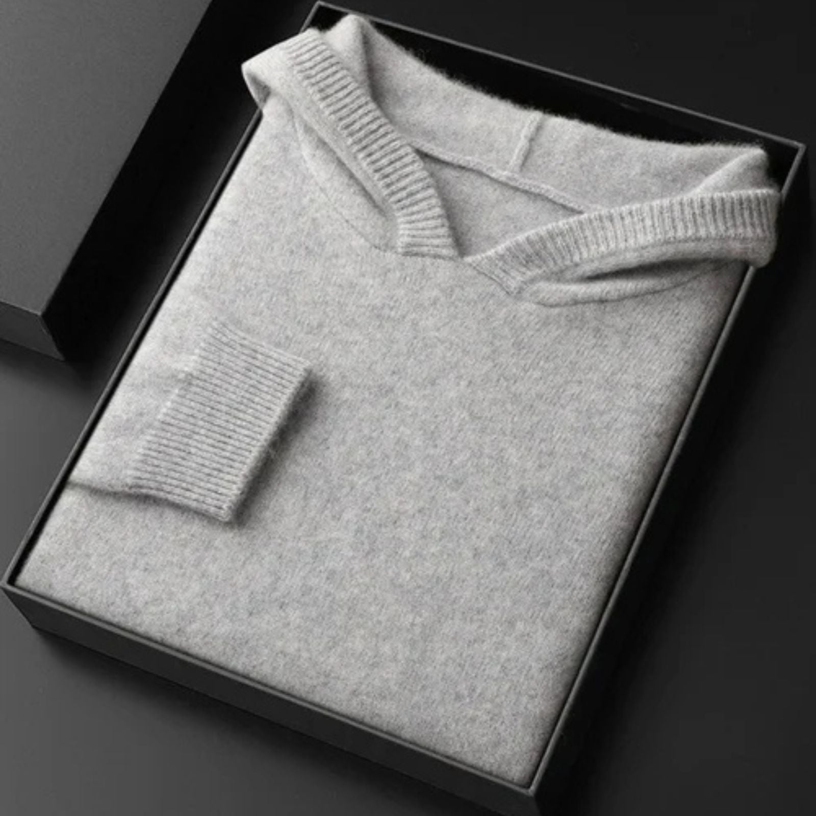 The St. Moritz Cashmere Tailored Lounge Hoodie