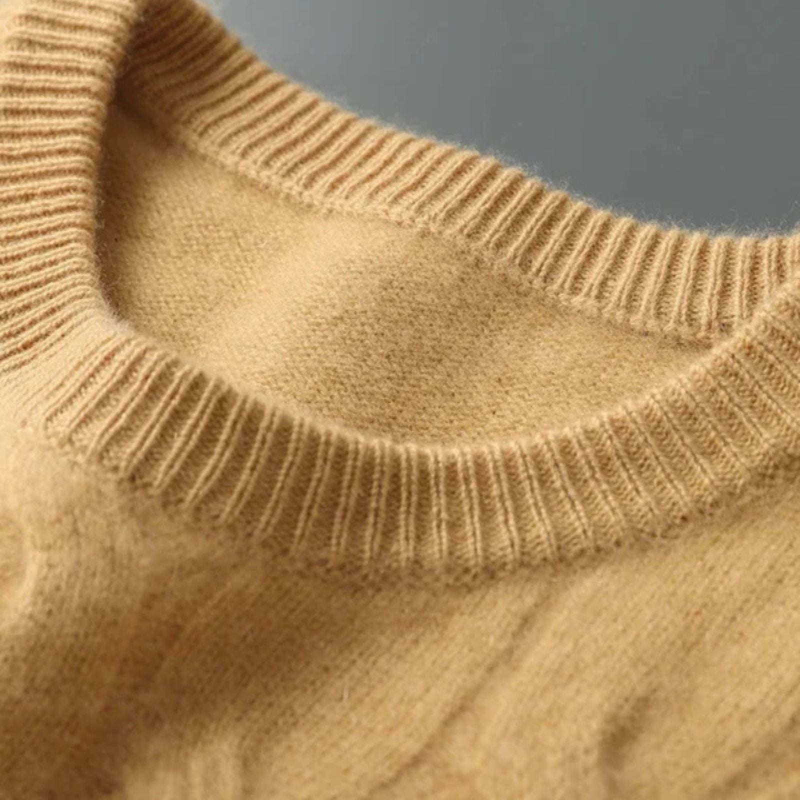 The Zermatt Cashmere Cable Knit Sweater
