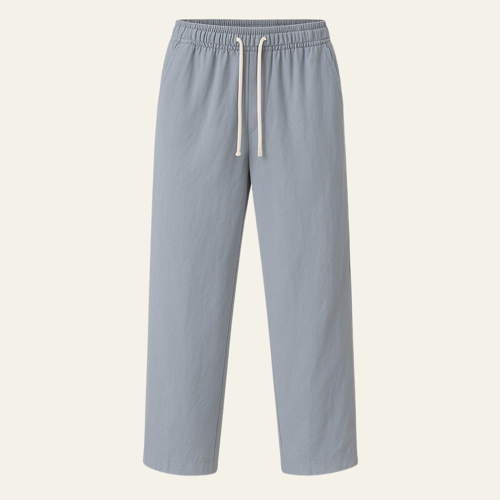 The Mykonos Linen–Cotton Pantalon