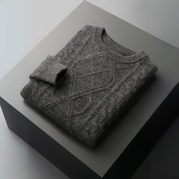 The Wicklow Merino Cable Sweater