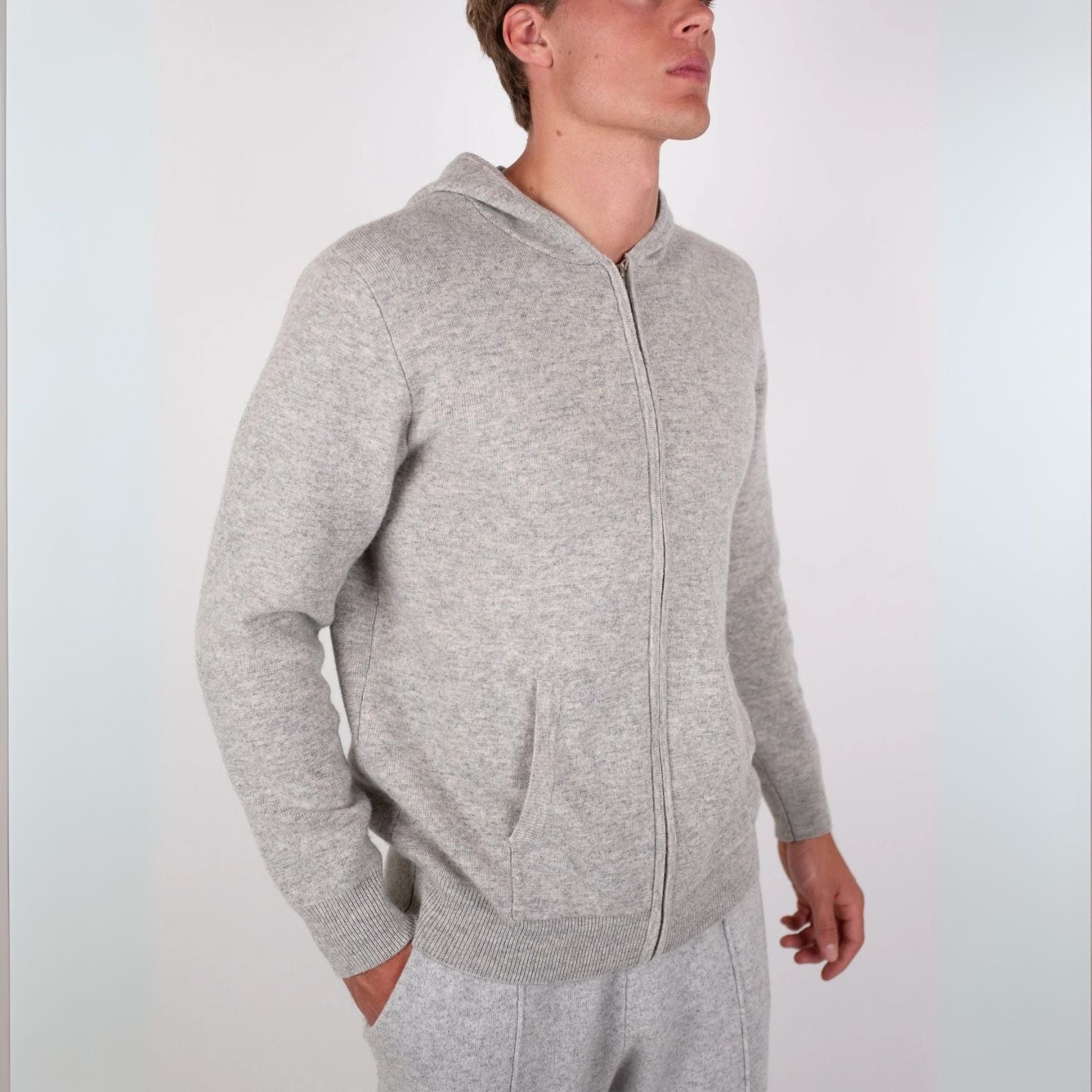 The Zermatt Merino Wool Zip Hoodie
