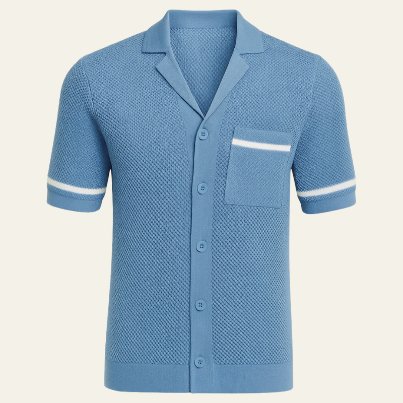 The Positano Textured Knit Shirt