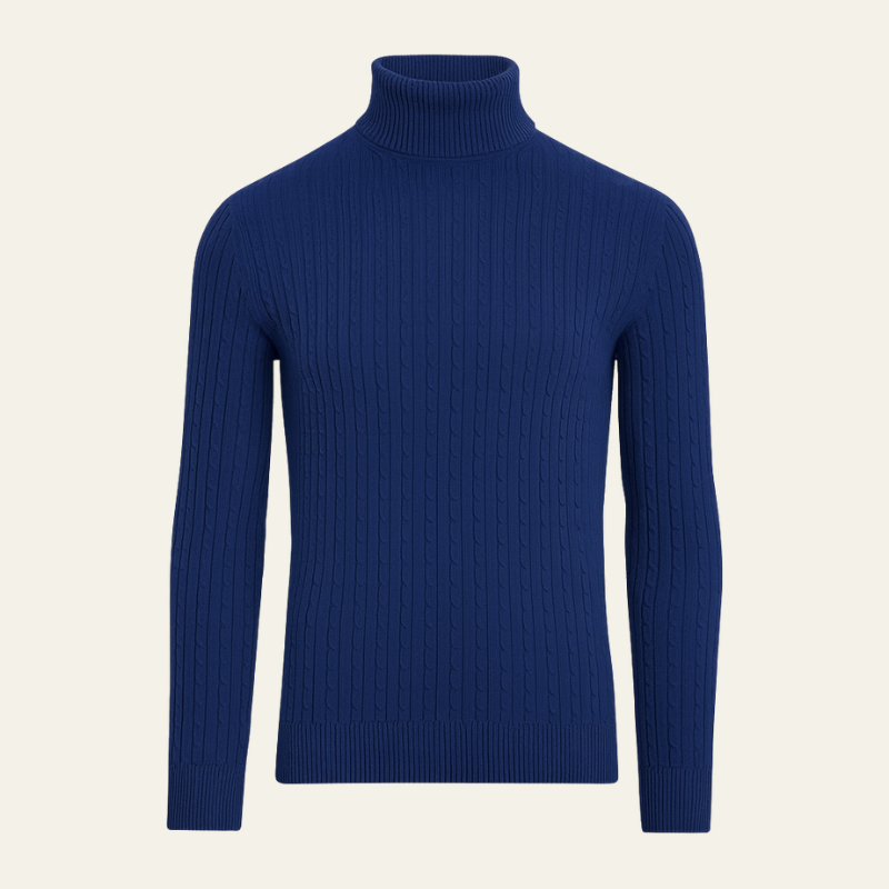 The Lausanne Ribbed Turtleneck