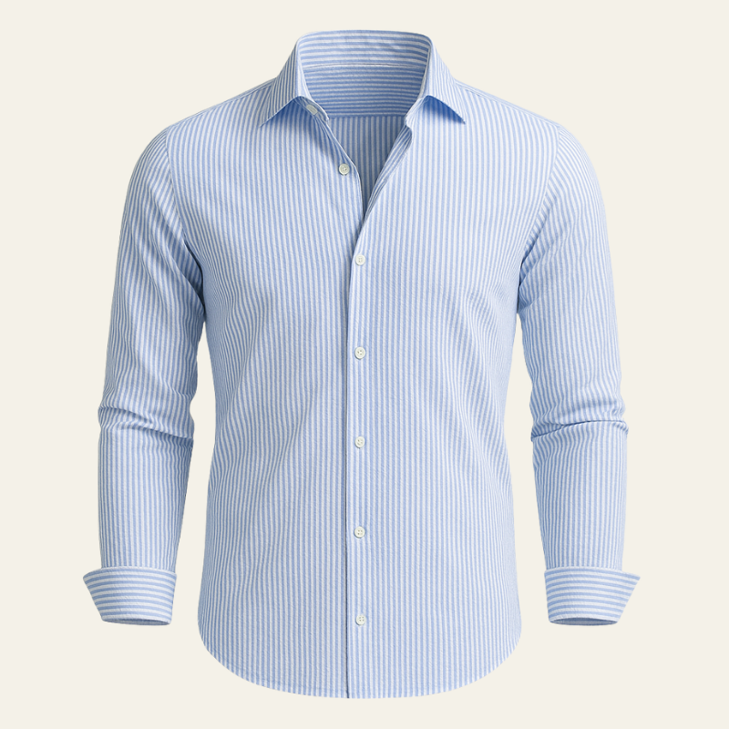 The Positano Seersucker Stripe Shirt