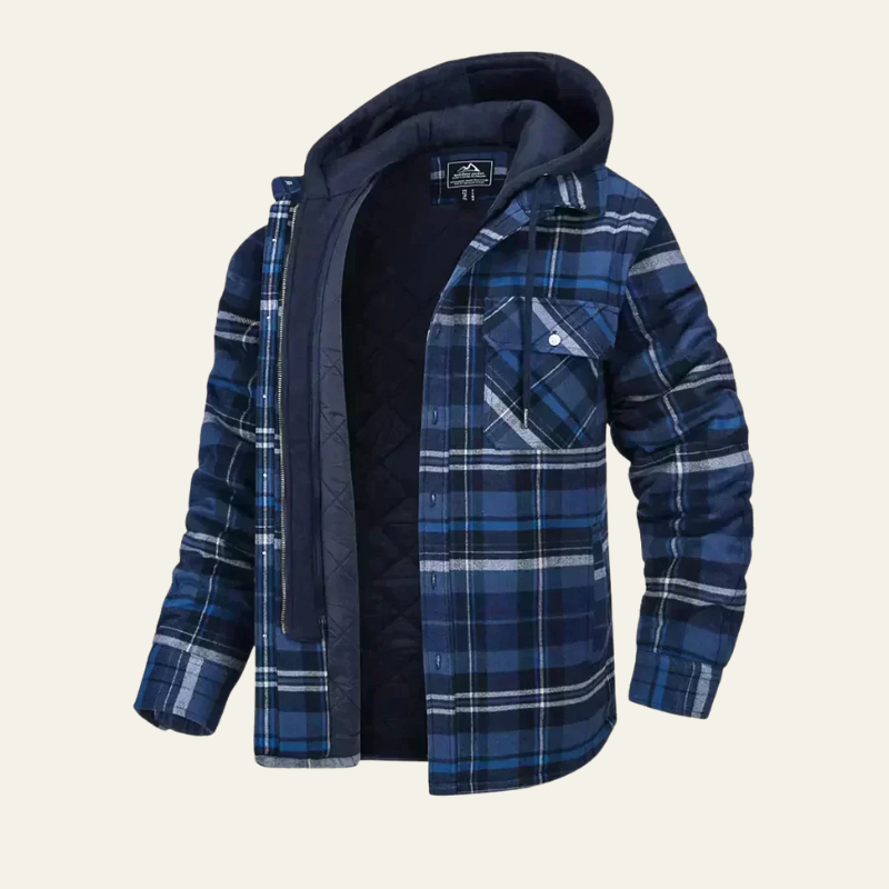 The Whitmore Hooded Check Jacket
