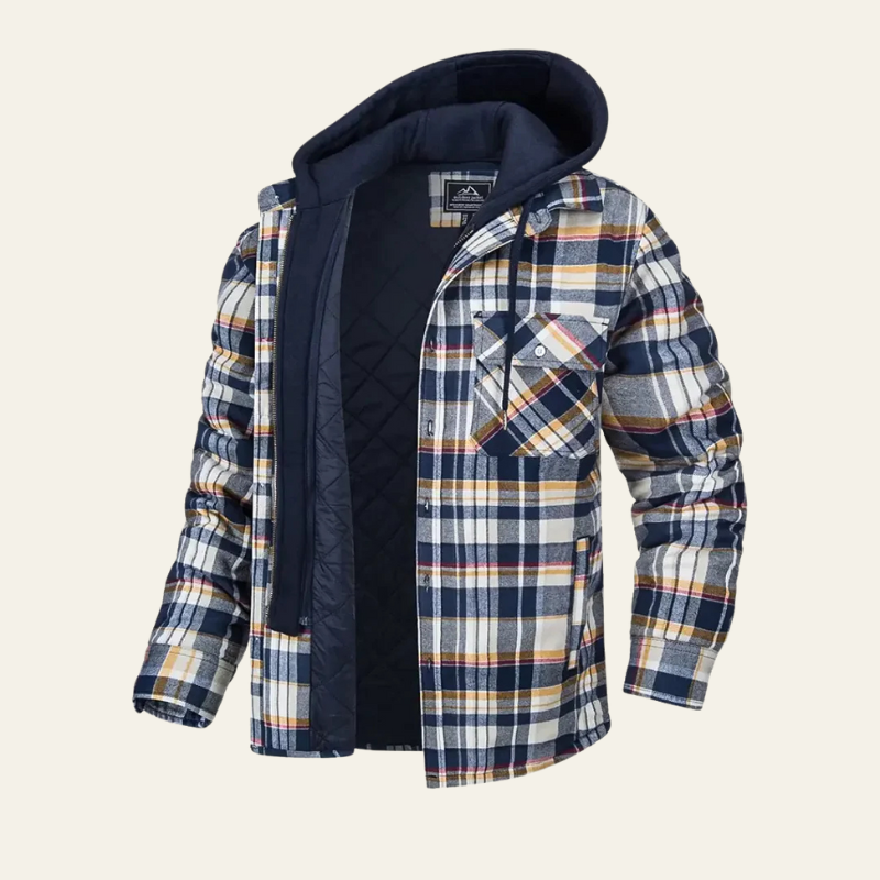 The Whitmore Hooded Check Jacket