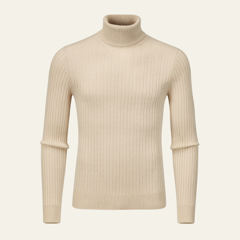 The Salzburg Ribbed Turtleneck