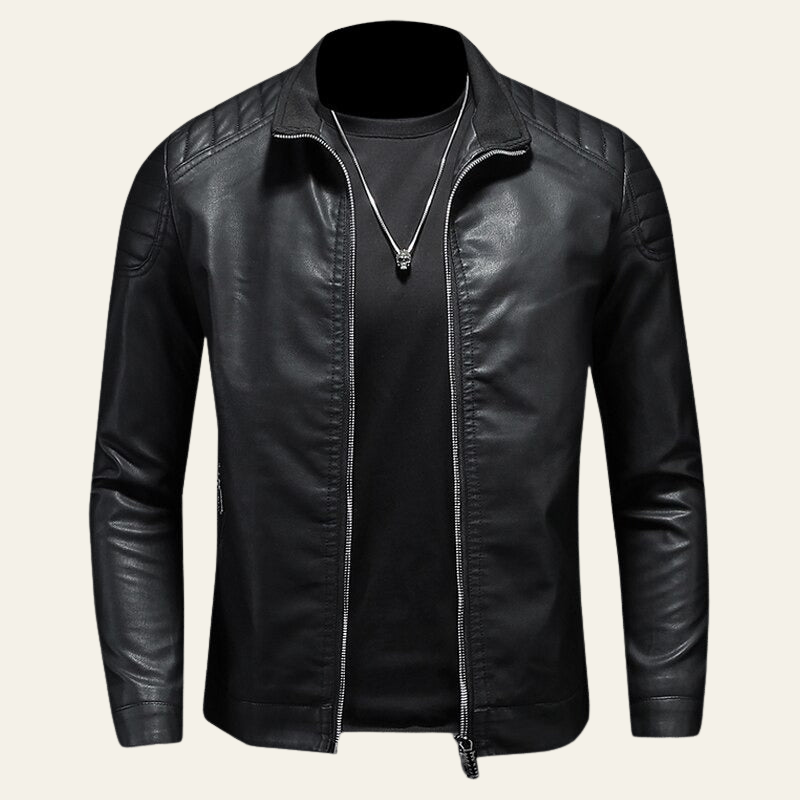The Salzburg Biker Faux Leather Jacket