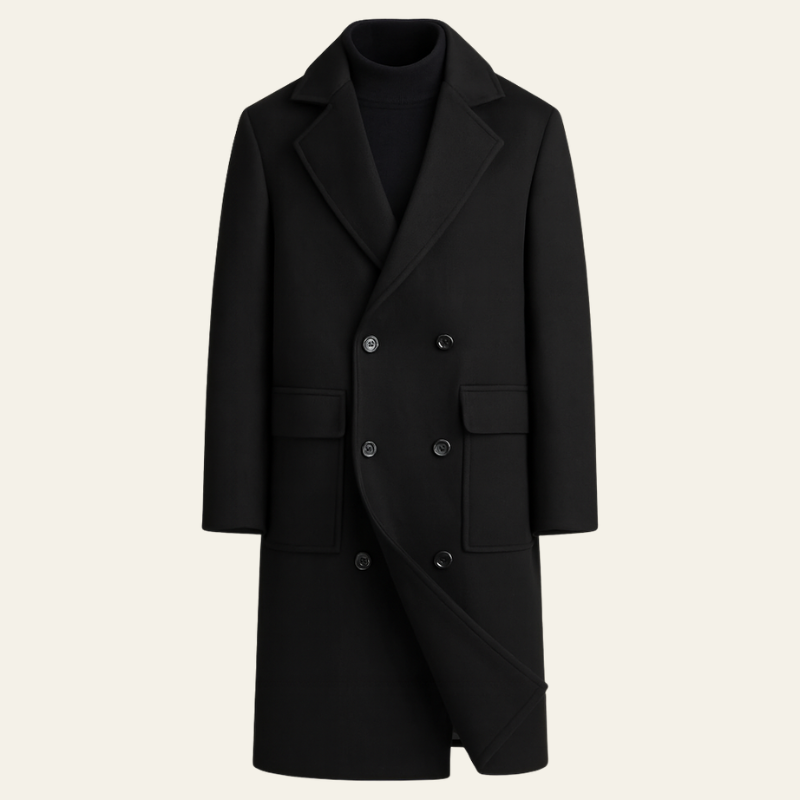 The Salzburg Double-Breasted Overcoat