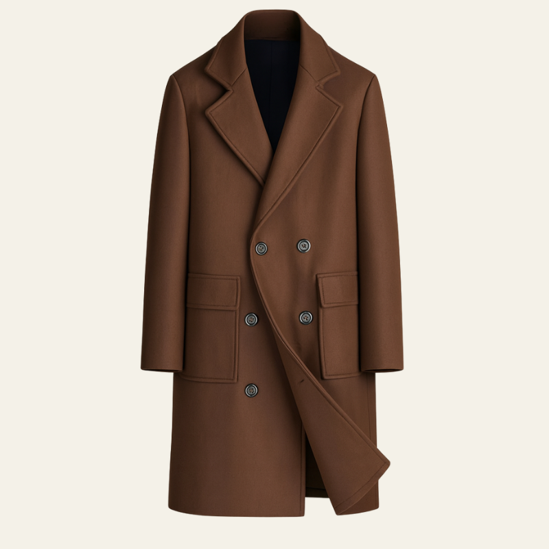 The Salzburg Double-Breasted Overcoat